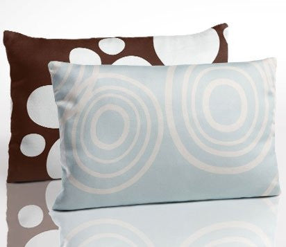 Two-Sided Pillow-Sea Glass+Bark
