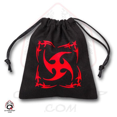 Black Tribal Dice Bag