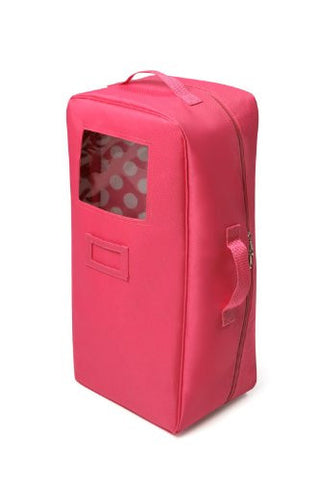 DOLL TRAVEL CASE w BED & BEDDING