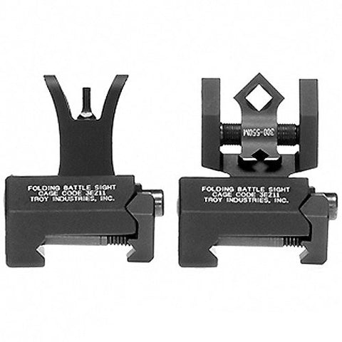 Troy Industries Micro Tritium M4 Style Front and DOA Rear Set Battle Sight (Color: Flat Dark Earth)