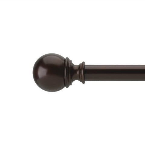 Umbra Verge Drapery Rod (Size: 36-Inch to 88-Inch Color: Auburn Bronze)
