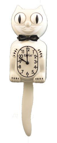 Kit Cat Kit Cat Cream Pendulum Wall Clock New Free Ship