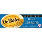 Rice Pastas Lasagna, No Boil - 10 oz