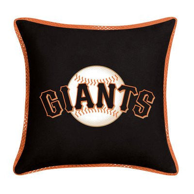 SIDELINES PILLOW San Francisco Giants - Color Black - Size 18x18