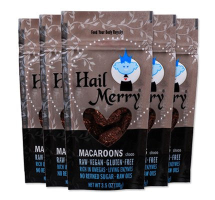 Hail Merry Macaroons Chocolate 8/3.5 OZ