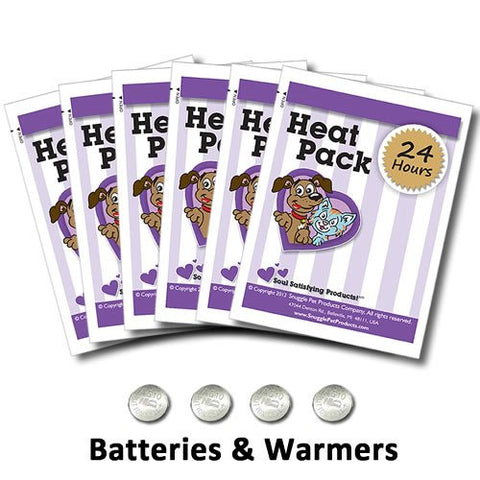 Snuggle Pet Products 6-Pack Heat Pack for Pets
