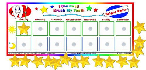 I Can Do It Reward Chart: Brush My Teeth