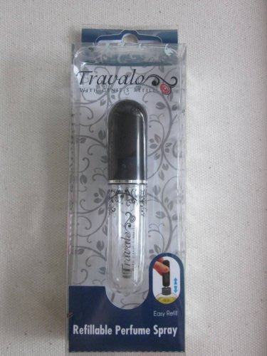 TRAVALO PURE FRAGRANCE ATOMIZER (BLACK) By TRAVALO