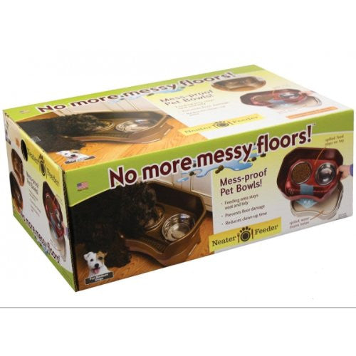 Medium Neater Feeder Deluxe - Reshippable Brown Box - Bronze