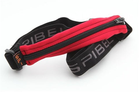 SPIbelt - Small Personal Item Belt (Color: Red with Black)