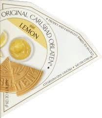 Carlsbad Oblaten Classic Dusted Lemon Wafers 1.0 OZ