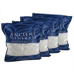 Magnesium Bath Flakes (Clinical Pack) 32lbs flakes by Ancient Minerals
