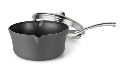 Calphalon Contemporary Nonstick 3.5-qt. Pour and Strain Sauce Pan with Cover