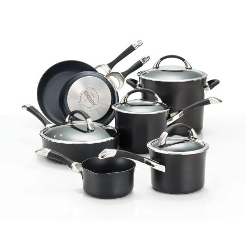 Circulon Symmetry Hard Anodized Nonstick 11-Piece Cookware Set