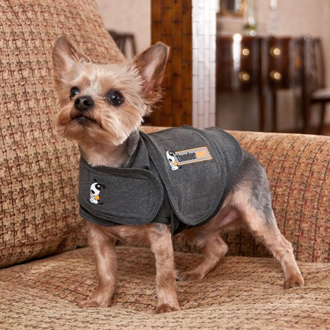 Thundershirt Dog Anxiety Treatment- (X-Small) - Heather Gray
