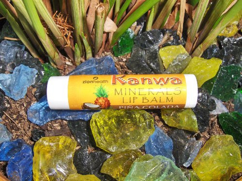 Lip Balm Kanwa Pina Colada Zion Health 0.15 oz Lip Balm