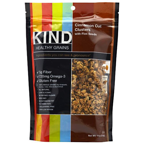 Kind Healthy Grains Cinnamon Oat Cluster/Flax 11oz