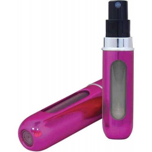 Travalo Travel Spray By Travalo - Mini Travel Refillable Spray with Cap Refills From Any Fragrance Bottle (Hot Pink) .135 Oz