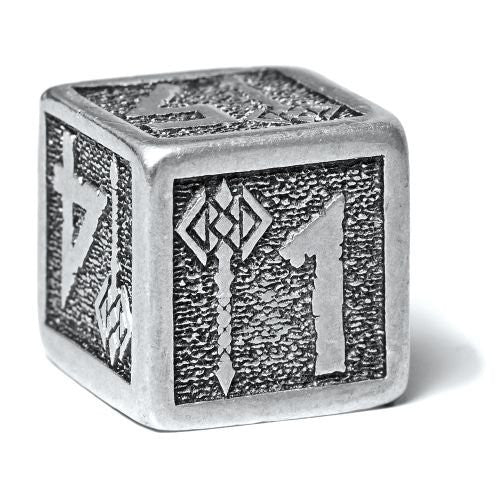 Metal D6 Dwarven Dice (set of 5)