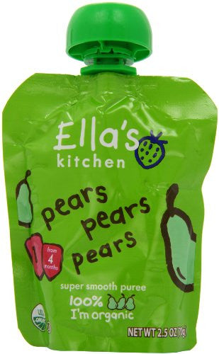 ELLA`S KITCHEN Pears Pears Pears - 2.5 oz