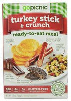 Ready to Eat Meal, Turkey Stick & Crunch, Gluten Free, All Natural 2.8 OZ