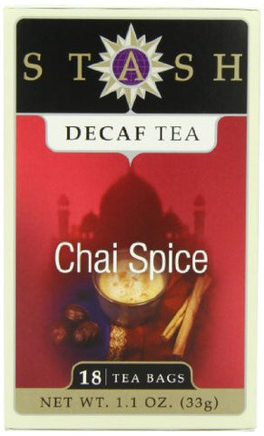 Chai Spice Tea, Decaf 18 Bags