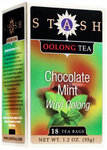 Wuyi Oolong Tea Chocolate Mint 18 Bags