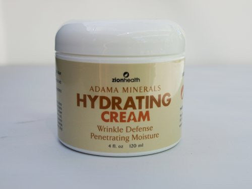 Zion Health Adama Minerals Hydrating Cream 4 oz Cream