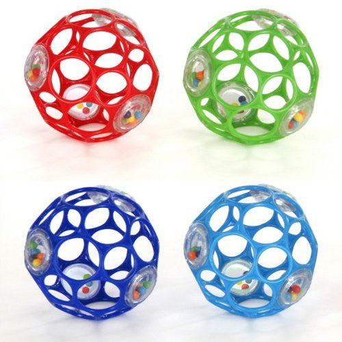 Rhino Toys Oball Rattle (Colors May Vary)