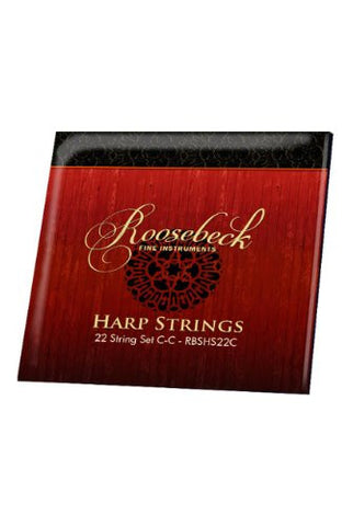 Roosebeck Harp String Set, 22, C - C