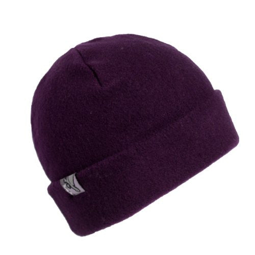 The Hat, Heavyweight Fleece Watch Cap Beanie, purple