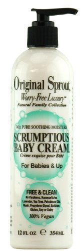 The Original Little Sprout - Scrumptious Baby Cream - 12 oz/pump