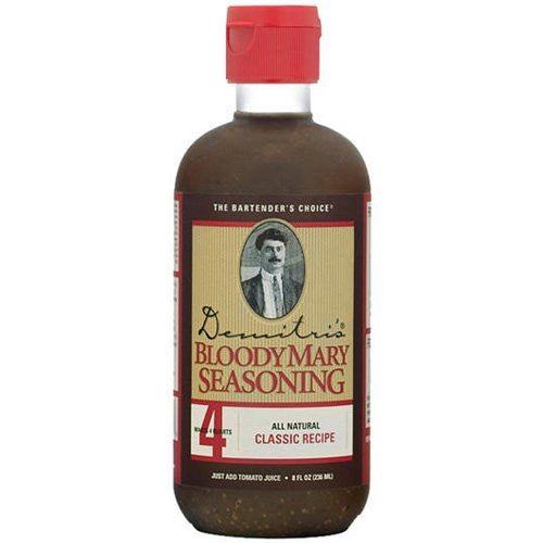 Demitris Original Bloody Mary Seasoning 8 oz, packed 6 per case