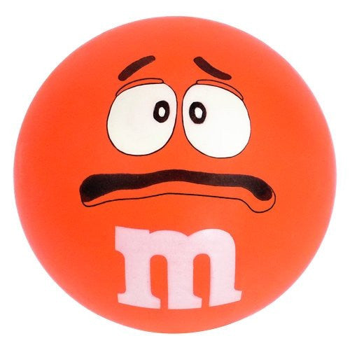 M&M's Stress Relief Ball - Orange – Capital Books and Wellness