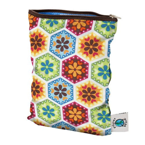 Planet Wise Diaper Wet Bag (Size: Small Color: Organic Kaleidoscope)