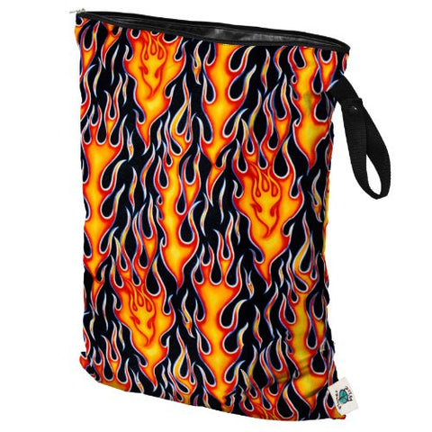 Planet Wise Diaper Wet Bag (Size: Large Color: Flame)