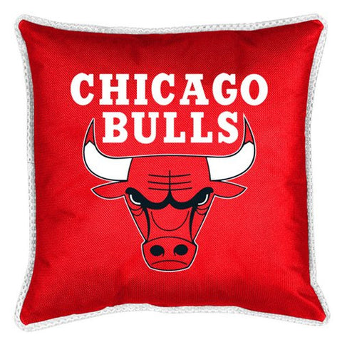 SIDELINES PILLOW Chicago Bulls - Color Bright Red - Size 18x18
