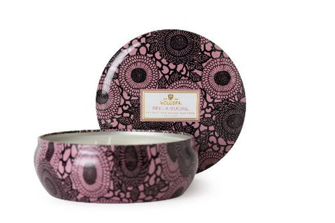 Japonica Bella Sucre - 3 Wick Candle in Decorative Tin