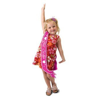 Big Sister Satin Sash Party Accessory (1 count) (1/Pkg)