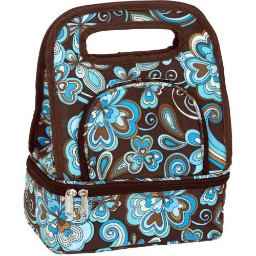 Picnic Plus Savoy Insulated Lunch Tote (Color: Cocoa Cosmos)
