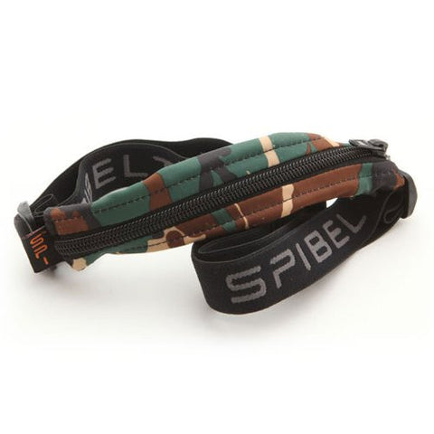 SPIbelt Unisex Spandex Metallic Belt Waist Pack