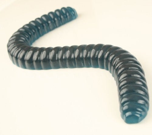 Largest Gummy Worm Blue Raspberry