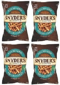 Snyder's of Hanover Gluten Free All Natural Pretzel Sticks 8-oz 4 PK