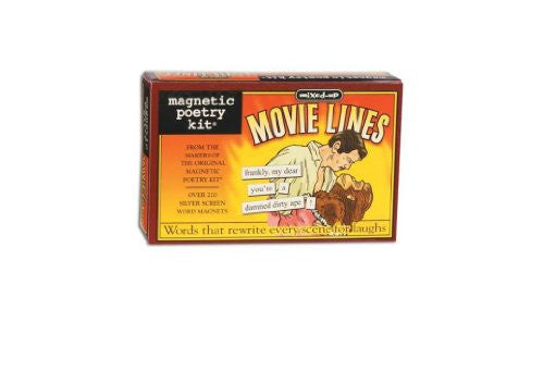 Magnetic Poetry® Mixed-Up Movie Lines Kit, Current Edition. 3154MP