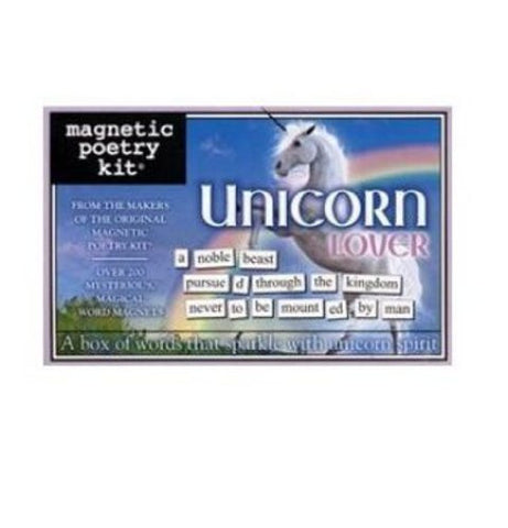 Magnetic Poetry - Unicorn Lover Edition