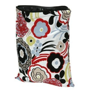 Planet Wise (Medium) Washable/Reusable Wet Bag for Swimwear, Diapers, Gym, Yoga, Travel, etc (Color: Art Deco)