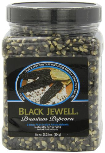 Black Jewell Popcorn, Square Jar 28.0 OZ
