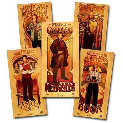 Lot of 5 Serenity Movie Firefly Les Hommes Posters Prints