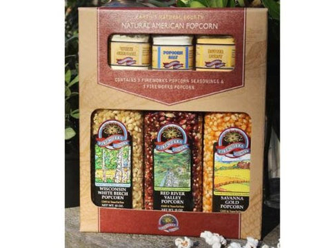 Poppings N’ Toppings (3 popcorns/3 seasonings)