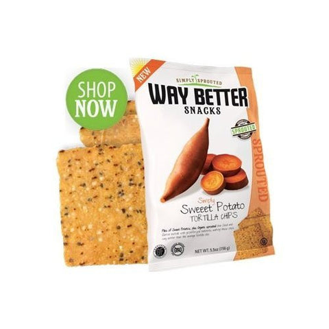 Way Better Snacks Simply Sweet Potato Tortilla Chips 5.5 OZ